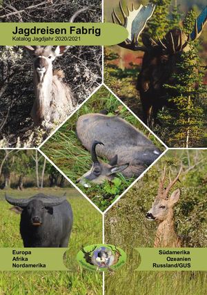 Jagdreisen Fabrig Katalog 2021