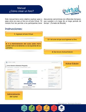 Mte 11 17 Manual Cómo Crear Un Foro