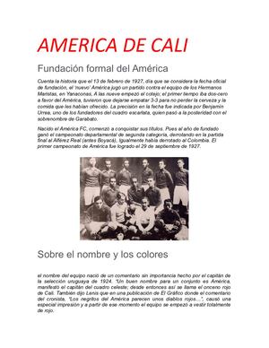 America De Cali