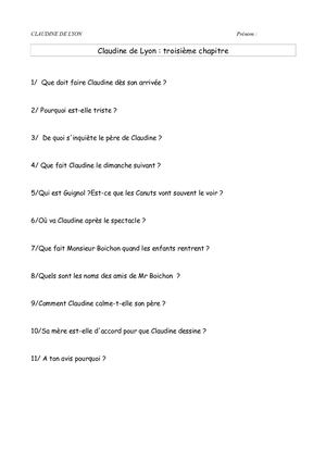Claudine Chapitre 3sxw