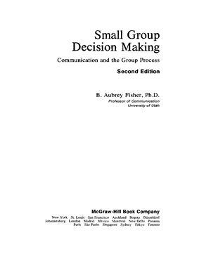 326975053 Fisher B Aubrey Small Group Decision Making Communication And The Group Process In Small 166 180