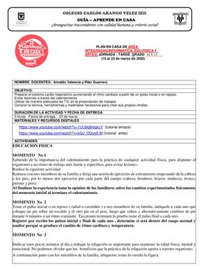 Guia Areas Integradas