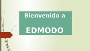 Tutorial Edmodo