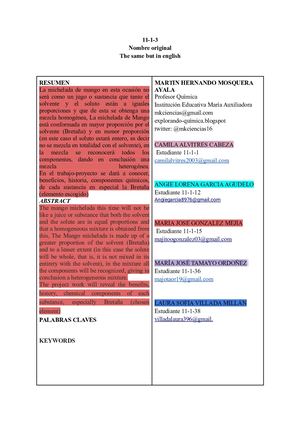 11 1 3 Michelada De Mango