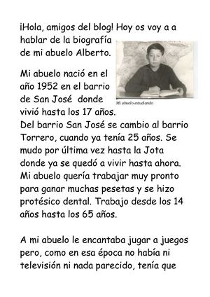 BIOGRAFÍA DE MI ABUELO ALBERTO, Diego