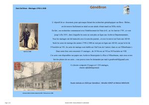 Mariages Bron 1793 1918 Alpha