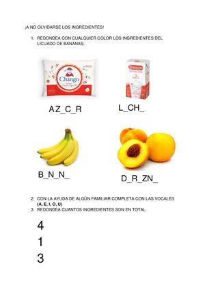 Actividad 3. TALLER DE CAFETERÍA. Prof. Silvia Dupuy