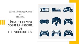 Linea Del Tiempo Videojuegos