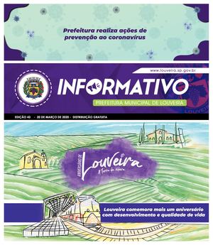 Informativo - 43  | Prefeitura de Louveira