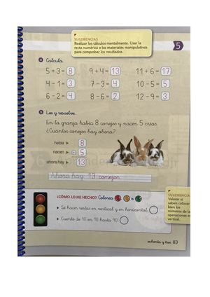 Corrección Matemáticas 1º Día 19