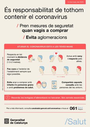 Cartell Ciutadania Supermercats