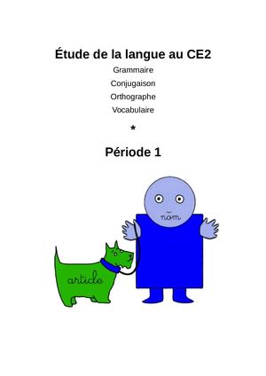 Grammaire Ce2 1