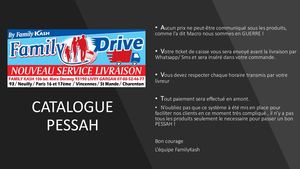 Catalogue Pessah Family Drive