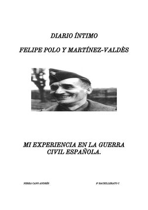 Mi Diario De La GCE Nerea Cano Andrés