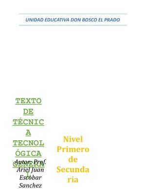 Texto Digital de Técnica Tecnológica