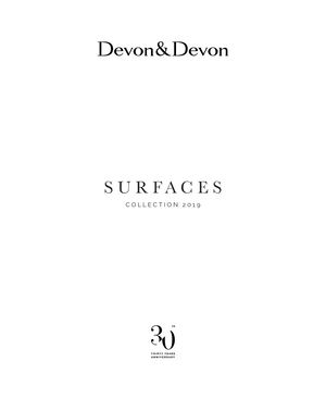Devon & Devon Catalogo Surfaces 2019