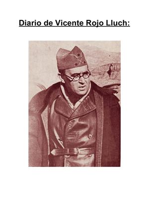 Diario De Vicente Rojo Lluch