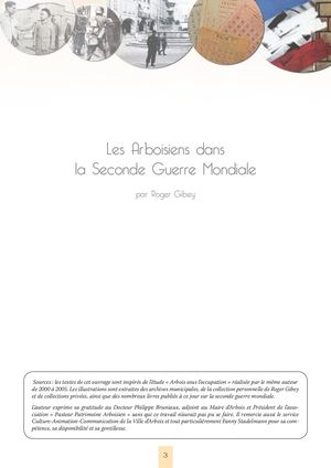 Les Arboisiens Dans La Seconde Guerre Mondiale