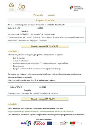 Proposta de Trabalho 1