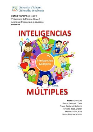 Las Inteligencias Múltiples
