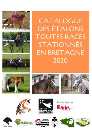 Catalogue 2020 des étalons toutes races stationnés en Bretagne