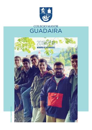 Memoria 2018 - 2019 C.M. Guadaira