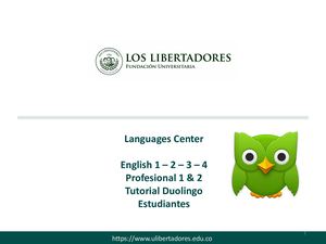 Tutorial Duolingo Estudiantes