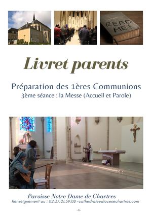 3- Livret Parents - Messe (Accueil et Parole)