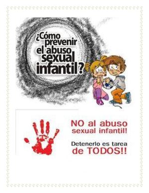 Cartilla Prevencion Del Abuso Sexual Infantil