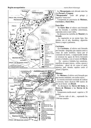 Región Mesopotámica