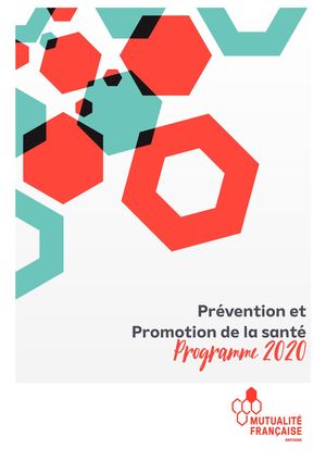 Programme Prévention et promotion de la santé - Mutualité Française Bretagne - 2020
