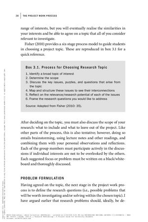 Kuada John E 2012 Problem Formulation Or R Research Methodology Ap