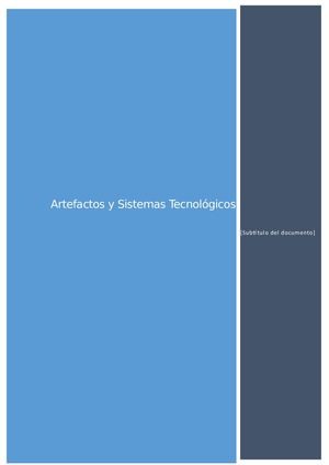 Qué Es Un Artefacto Informatica