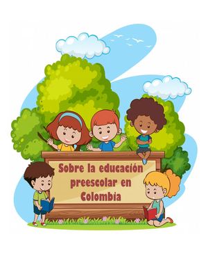 Sobre la Educación inicial en Colombia
