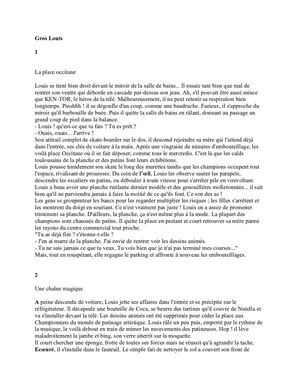 Gros Louis - Michel Piquemal