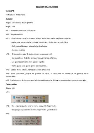 Corrección Naturales 3º Día 23