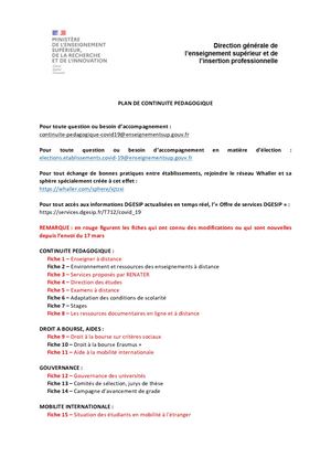 #Covid_19 PCP DGESIP du 23mars