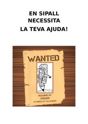 En Sipall Necessita La Teva Ajuda