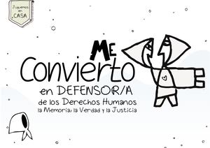 Me Convierto En Defensor/a en DDDHH
