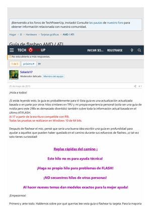Guía De Flasheo Amd Ati Foros