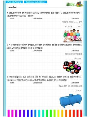 Problemas Matemáticas