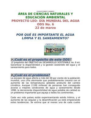 Dia Del Agua 2020 Sara Rodriguez