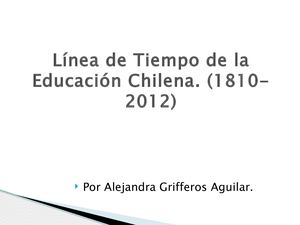 Línea De Tiempo De La Educación Chilena