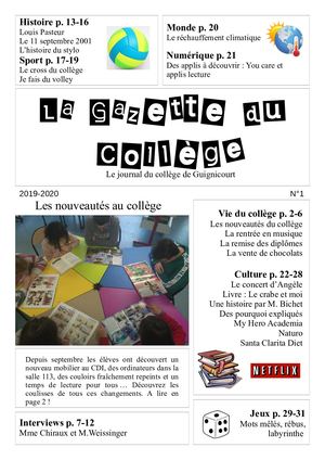 Journal 2019 20 N°1 (1)