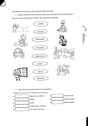 Actividades Tecnología 1 Ciclo