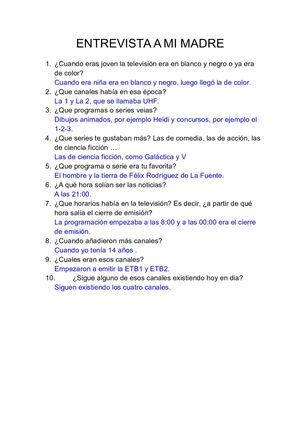 Entrevista