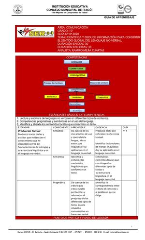 COMUNICACIONES 10° GUIA N°4