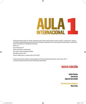 Mi Aula Internacional 1 Libro Del Alumno Muestra
