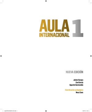 Cuaderno Mi Aula Internacional 1 Versión Polaca