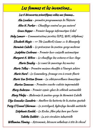 6-Femmes & Inventions
